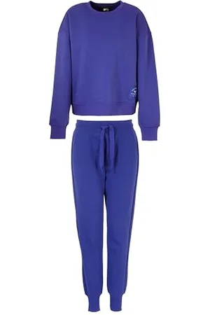 Emporio Armani Damen Iconic Terry Loungewear Tracksuit Sweatshirt, , S