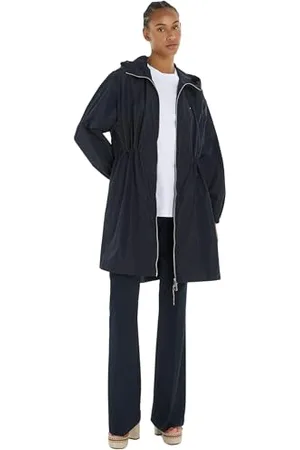 Tommy Hilfiger Damen Parka Transitional Windbreaker leicht, , S
