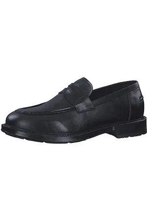 Marco Tozzi By Guido Maria Kretschmer Herren Loafer aus Leder Elegant, (Black), 45