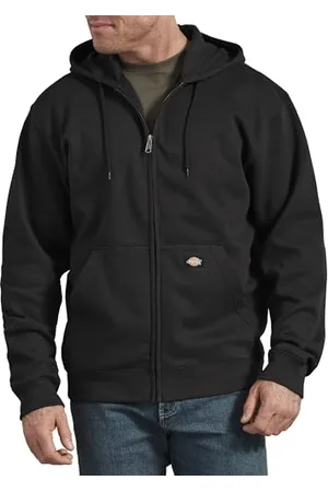 Dickies Herren, Fleece-Kapuzenweste mit durchgehendem Reißverschluss, regular, , M