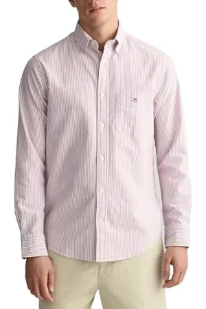 GANT Herren REG Oxford Banker Stripe Shirt Hemd, Pale SyrenXL