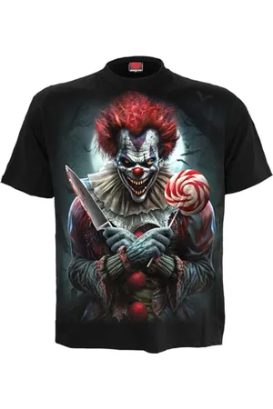 Spiral Trick Or Treat Männer T-Shirt XL 100% Baumwolle Basics, Halloween, Horror, Rockwear