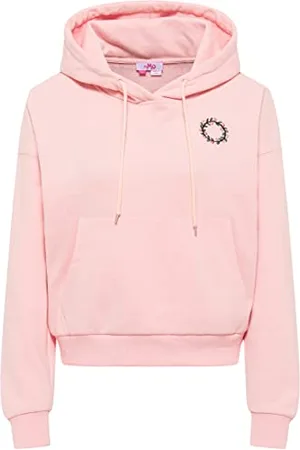 myMo Damen Kapuzensweatshirt blonda, , S