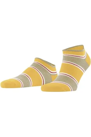 Burlington Herren Sneakersocken Rowing Club M Sn Baumwolle kurz gemustert 1 Paar, , 40-46