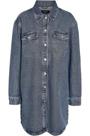 Noisy May Damen NMALVA L/S Dress AZ351MB NOOS FWD Kleid, , X-Large