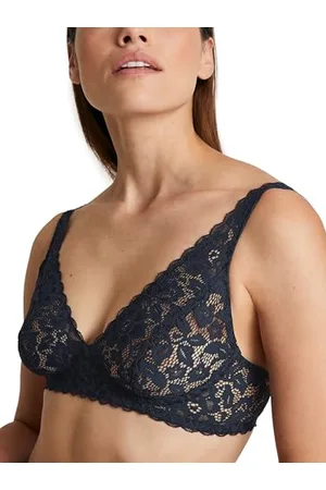 Calida Natural Comfort Lace Spitzen-BH Damen, verstellbare Träger, ohne Schale, bügellos