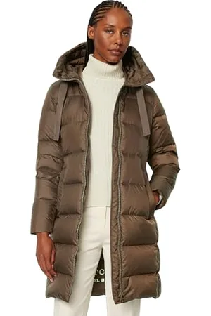 Marc O’ Polo Damen Outerwear Jacke 311032971069, Braun , EU 32