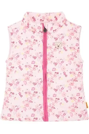 Steiff Weste EU Größe 128 , Outdoor Weste, Übergangsjacke, Kinderweste, warm und bequem, waschmaschinenfest