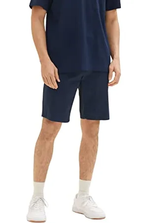 TOM TAILOR Herren Slim Chino Bermuda Shorts mit Stretch