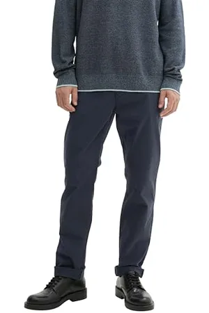 TOM TAILOR Herren 1042562 Chino Hose aus Stretch Twill, 10668-Sky Captain Blue, 29 W/32 L
