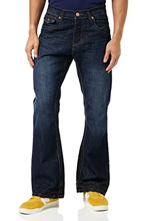 Raw Indigo Ltd Herren A31 Bootcut Jeans, Blau , 28M