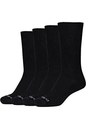 Camano Unisex Diabetikersocken 4er Pack 47/49 black