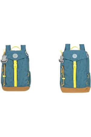 LÄSSIG Kinderrucksack Kindergartenrucksack wasserabweisend & Kinder Wanderrucksack Kinderrucksack mit Brustgurt gepolsterte Schultergurte wasserabweisend, 14 Liter/Big Outdoor Backpack Adventure