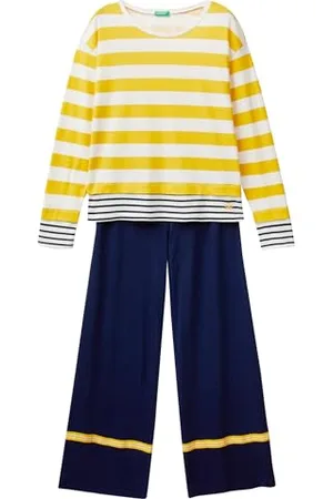 Benetton Damen Pig(Maglia+Pant) 3okg3p033 Pyjamaset, , S