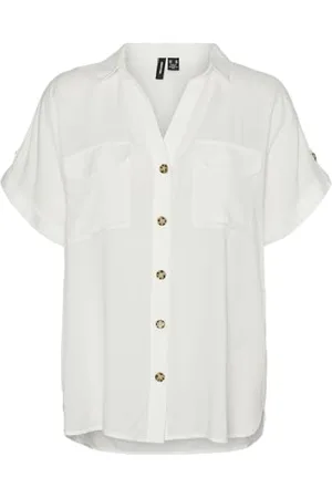 VERO MODA Vmbumpy S/S Shirt WVN Ga Noos