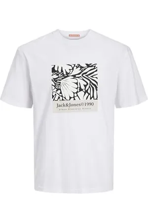 JACK & JONES Herren JORMARBELLA AOP Branding Tee SS CN PLS T-Shirt, , XXXXXXL