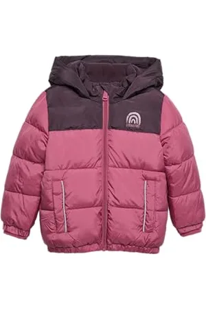 QS by s.Oliver Junior Mädchen 2149506 Steppjacke mit Kapuze, , 98 cm