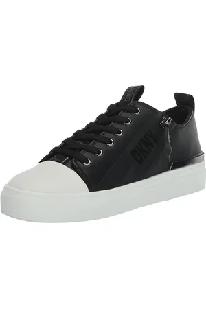DKNY Damen Chaney-Lace Up Sneaker, Black, 37 EU