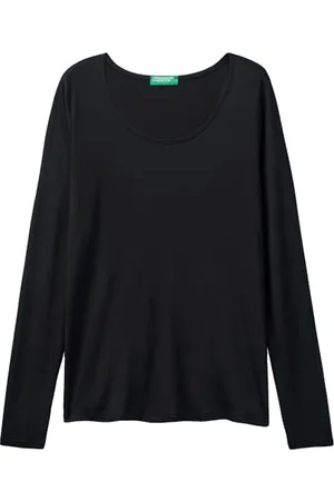 Benetton Damen M/L 3z12D1080 T-Shirt, , Medium