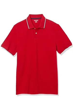 Amazon Herren Piqué-Poloshirt aus Baumwolle, Schmale Passform, , XS