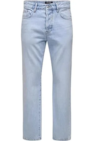 Only & Sons Male Normal geschnitten Jeans ONSEDGE Mittlere Taille Gerade geschnitten Jeans