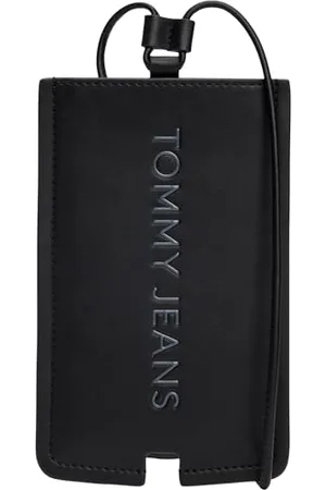 Tommy Hilfiger Damen Handytasche Essential Phone Pouch zum Umhängen, (Black), Einheitsgröße