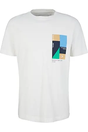 TOM TAILOR Herren T-Shirt 1035582, , M