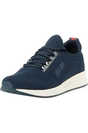 Tommy Hilfiger Herren Runner Sneaker Sportschuhe, (Dark Night Navy), 44