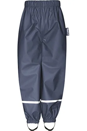 Playshoes Matschhose Regenlatzhose Ungefüttert Unisex Kinder Wind- und wasserdichte Regenhose Regenbekleidung, , 128