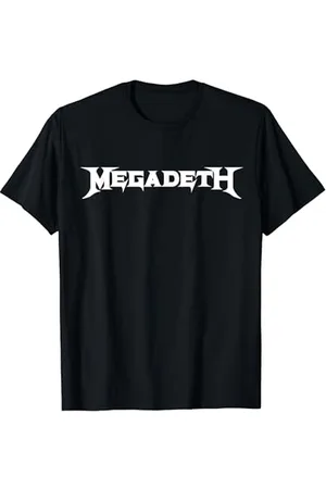 Megadeth Weißes Logo T-Shirt