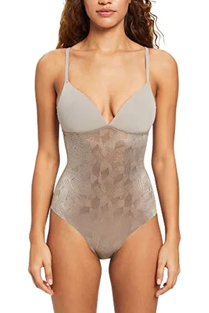 ESPRIT Damen Soft Shaping Lace Soft.body Shapewear Ganzkörper-Body, , 75 B