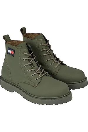 Tommy Hilfiger Herren TJM RUBERIZED LACE UP Boot EM0EM01276 Mittelhohe Stiefel, , 45 EU