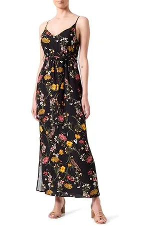 VERO MODA Vmeasy Joy Slit Maxi V-Neck Dress WVN Ga