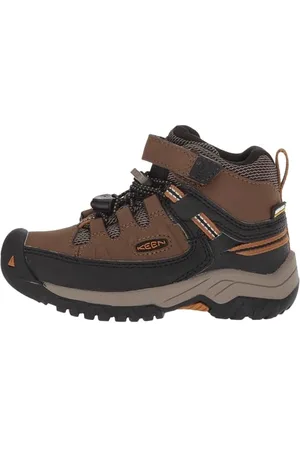 Keen Unisex-Kinder Targhee Mid Wp Wanderstiefel, Braun, 27/28 EU