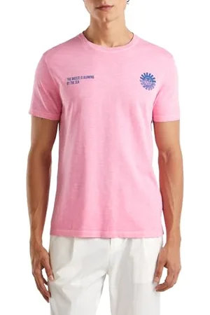 Benetton Herren 3f98u1092 T-Shirt, , X-Small