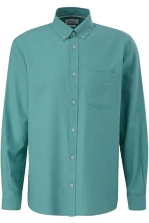 QS by s.Oliver Hemd mit Button-Down Kragen, Regular Fit