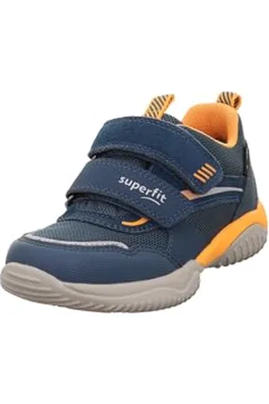 Superfit Jungen Storm Gore-Tex Sneaker, BLAU/ORANGE 8030