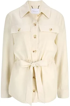 Tamaris Damen Utility Jacke ATTILI Weiß 40