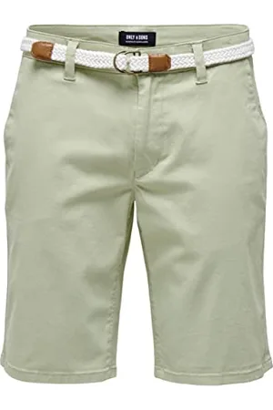 Only & Sons Herren Onswill Chino Shorts Belt Pk 6557, , S