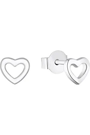 QS by s.Oliver Ohrstecker 925 Sterling Mädchen Kinder Ohrschmuck