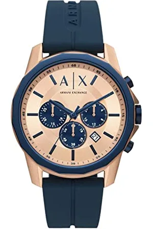 Armani Exchange Herren Quarz-Chronograph Uhr mit Armband AX1730