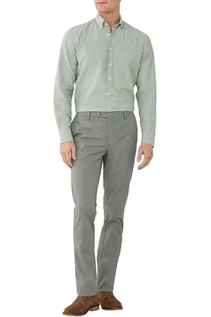 Hackett Essential Stretch Pop Hose für Herren, Braun (Khaki), 36W/32L