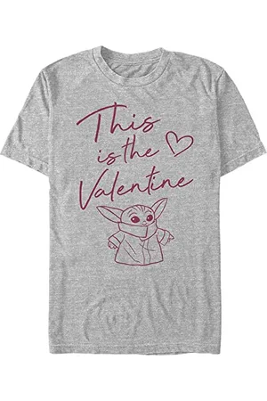 STAR WARS Unisex This Valentine Organic Short Sleeve T-Shirt, , XXL