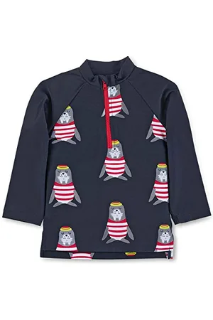 Sterntaler Baby - Jungen Langarm-schwimmshirt Robbe Rash-Guard-Shirt, , 12-24M ( 86/92 cm )
