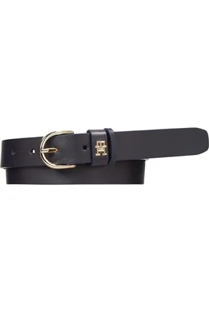 Tommy Hilfiger Damen Gürtel Essential Effortless 2.5 Ledergürtel, Mehrfarbig (Space Blue), 70