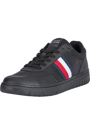 Tommy Hilfiger TH BASKET CORE LITE Mittelhoher Schnitt (Schuhe) Herren, (Black), 41 EU