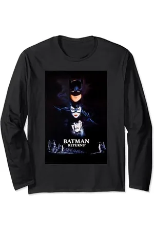 Batman Returns Catwoman Penguin Poster Langarmshirt