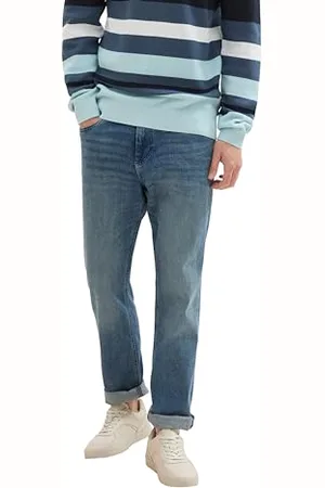 TOM TAILOR Herren 1042340 Josh Regular Slim Jeans, 10113-Clean Mid Stone Blue Denim, 29W x 30L