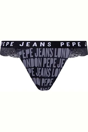 Pepe Jeans Allover Logo Thong XL