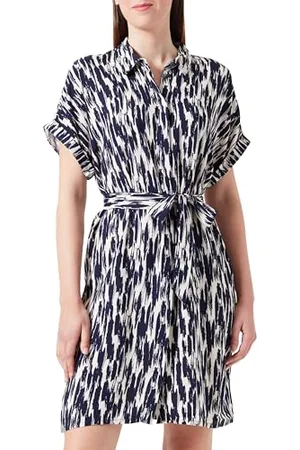 VERO MODA Damen Vmeasy Joy S/S Shirt Dress WVN Ga Kleid, , M